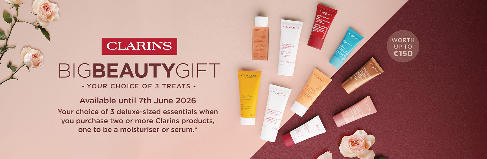 Clarins Gift with purchase